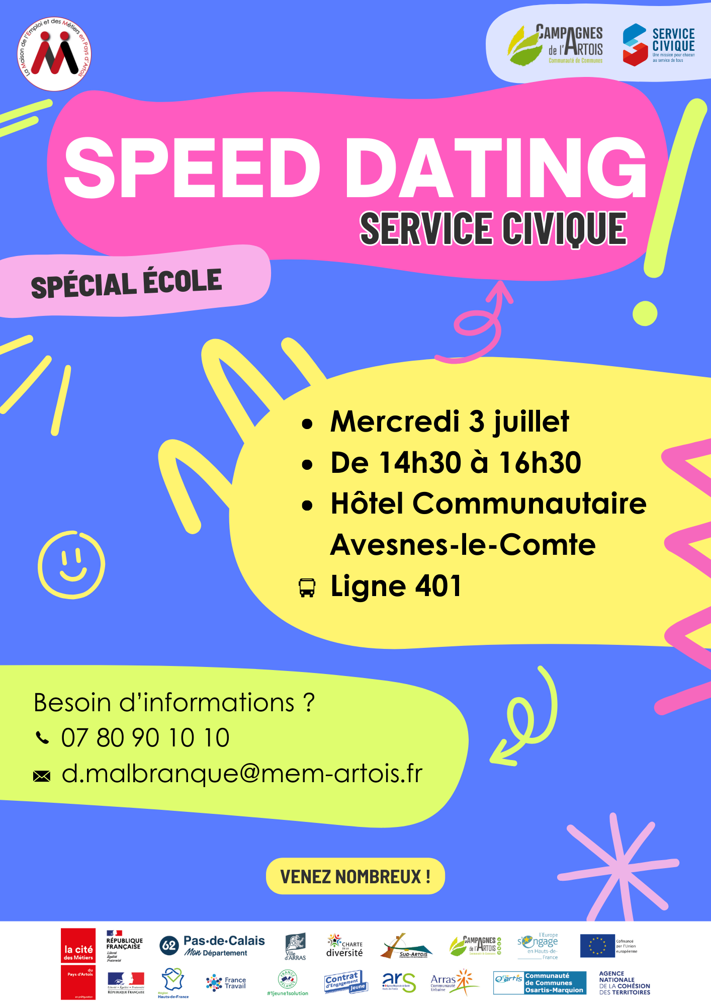 Speed Dating Service Civique 