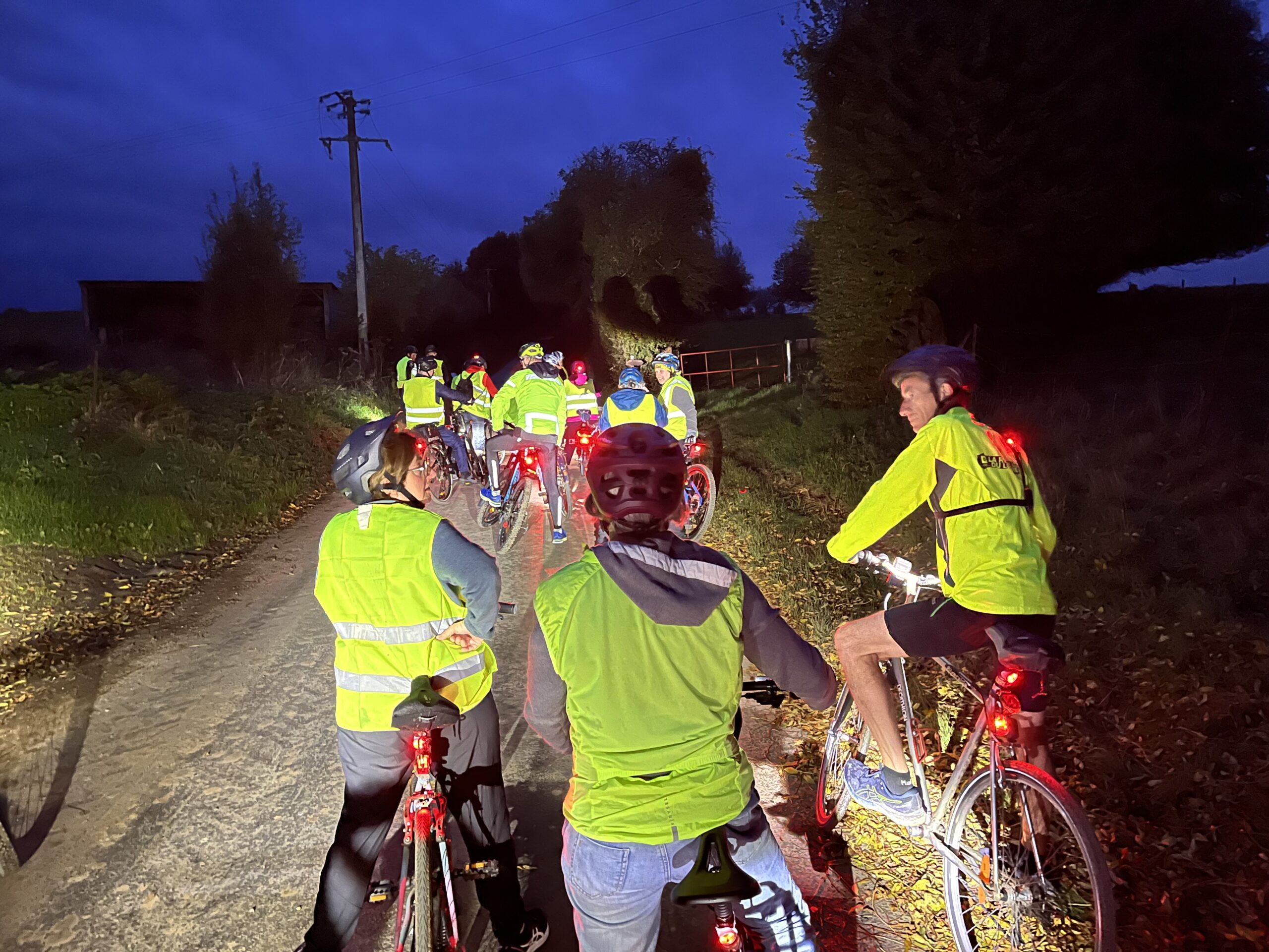 Retour sur la balade vélo nocturne !