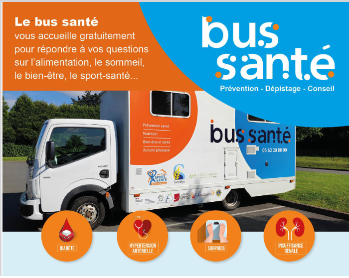 Le bus santé sur les Campagnes de l’Artois