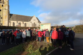 La rando téléthon sur un nouveau sentier de randonnée